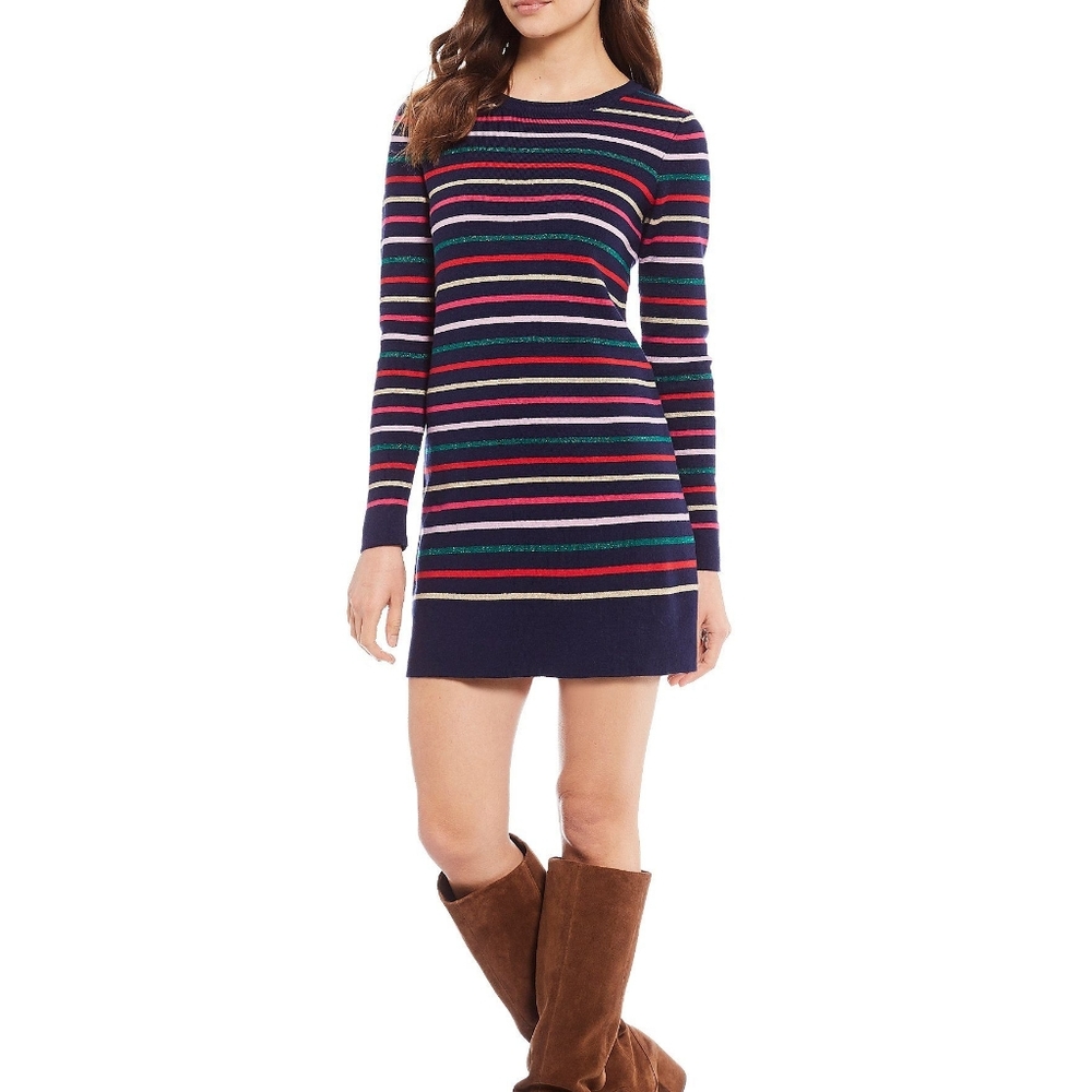 Joules Sweater  Dress Size 12 Multicolor NWT
